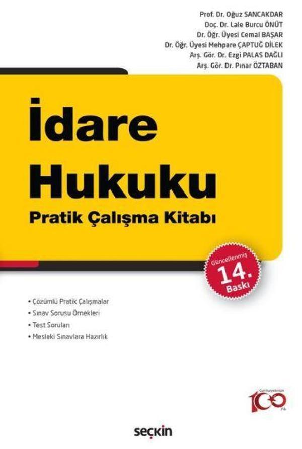 İdare Hukuku Pratik Çalışma Kitabı - Seçkin Yayıncılık - Image 1