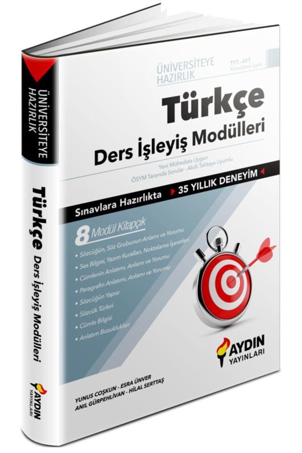 Tyt Türkçe Üniversiteye Hazırlık Ders Işleyiş Modülleri - Aydın Yayınları - Aydın Yayınları - Image 1