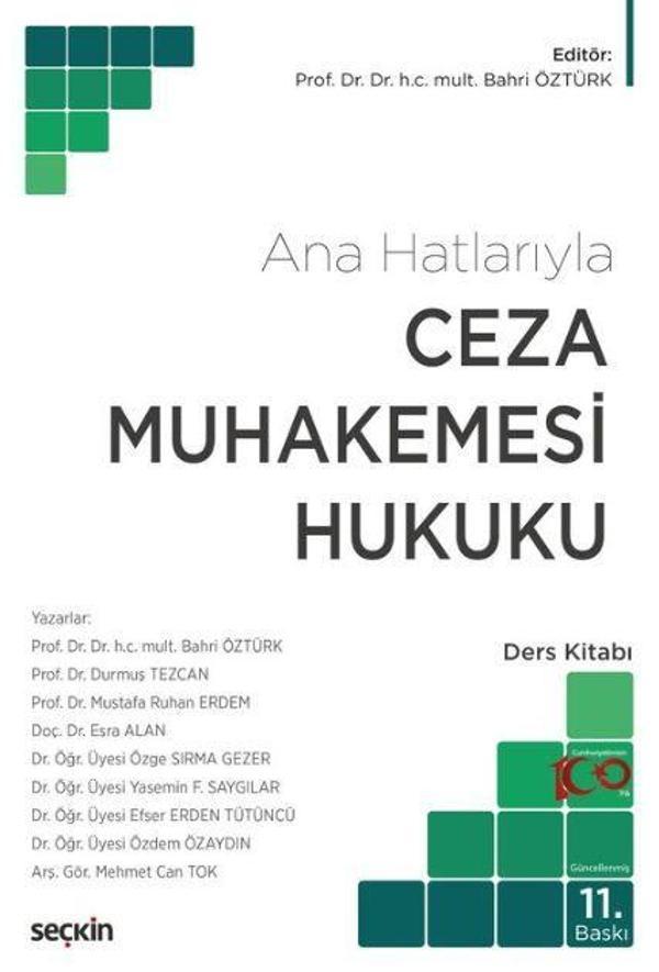 Ceza Muhakemesi Hukuku (Ana Hatlarıyla) - Seçkin Yayıncılık - Image 1