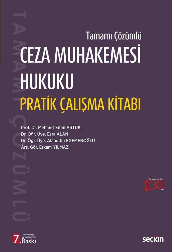 Ceza Muhakemesi Hukuku Pratik Çalışma Kitabı - Seçkin Yayıncılık - Image 1