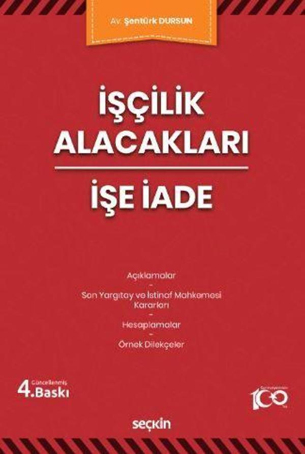 İşçilik Alacakları - İşe İade - Seçkin Yayıncılık - Image 1