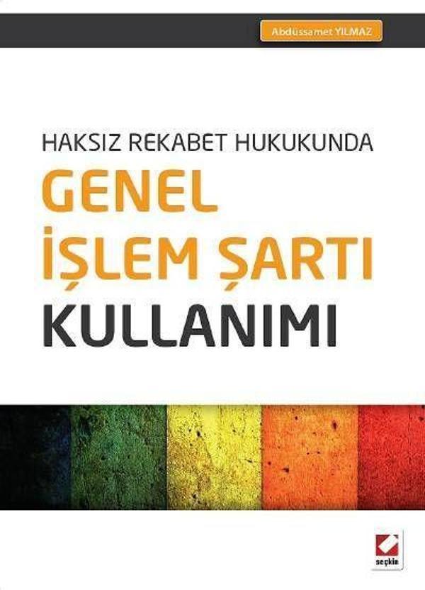 Genel İşlem Şartı Kullanımı - Seçkin Yayıncılık - Image 1