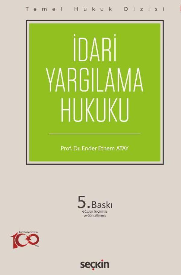 İdari Yargılama Hukuku (THD) - Seçkin Yayıncılık - Image 1
