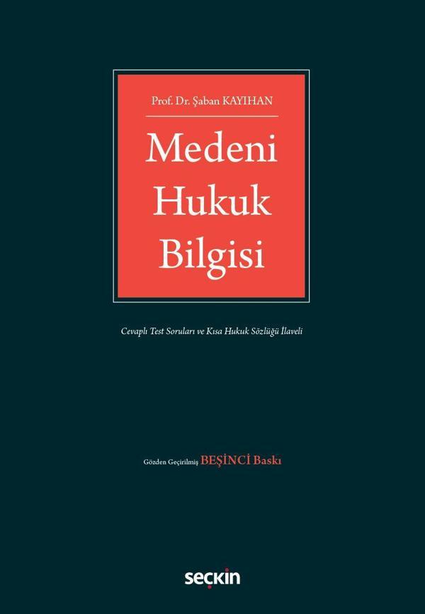 Medeni Hukuk Bilgisi - Seçkin Yayıncılık - Image 1