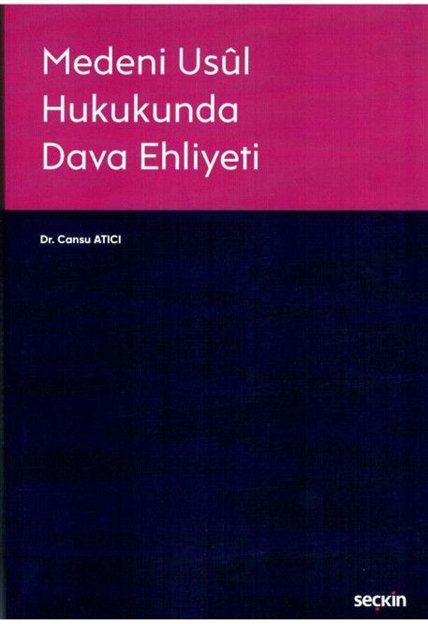 Medeni Usul Hukukunda Dava Ehliyeti - Seçkin Yayıncılık - Image 1