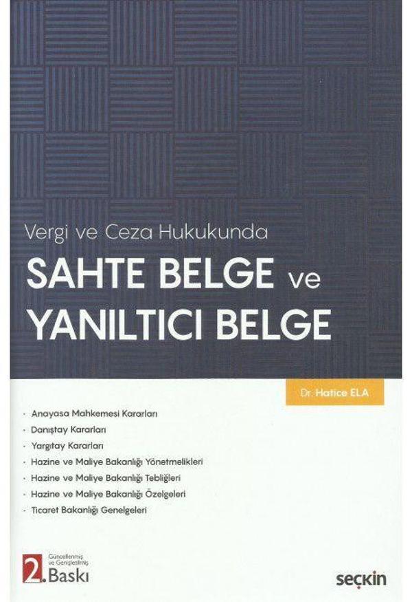Sahte Belge ve Yanıltıcı Belge - Seçkin Yayıncılık - Image 1