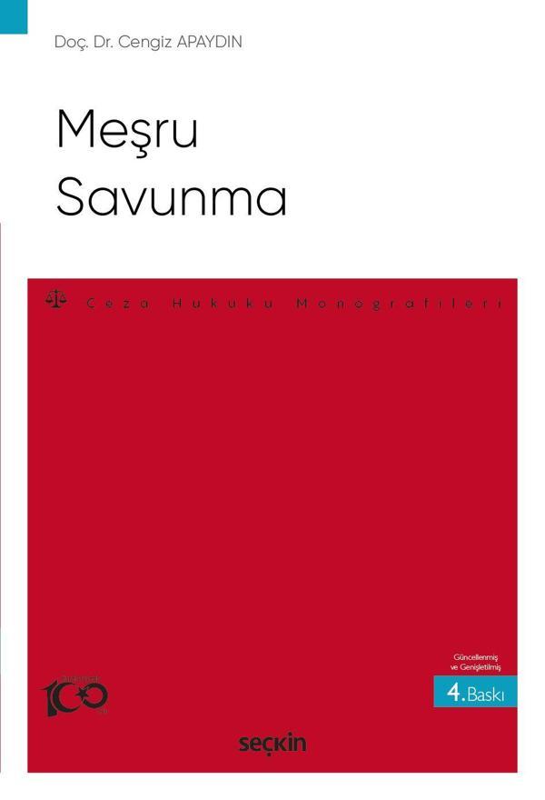 Meşru Savunma - Ceza Hukuku Monografileri - Seçkin Yayıncılık - Image 1