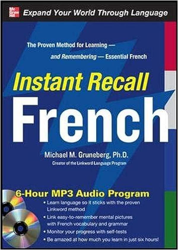 Mc Graw Hıll Instant Recall French Mp3 Cd - Mcgraw-Hill Education (Asia) - McGraw-Hill Education (Asia) - Image 1