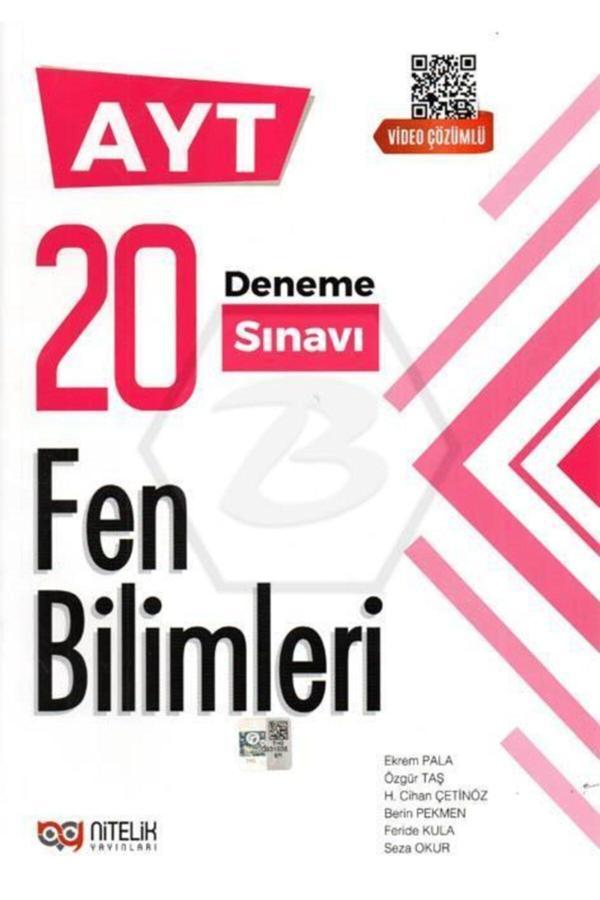 Nitelik 2021 Ayt Fen Bilimleri Video Çözümlü 20’Li Deneme Sınavı -  - Nitelik Yayınları - Image 1