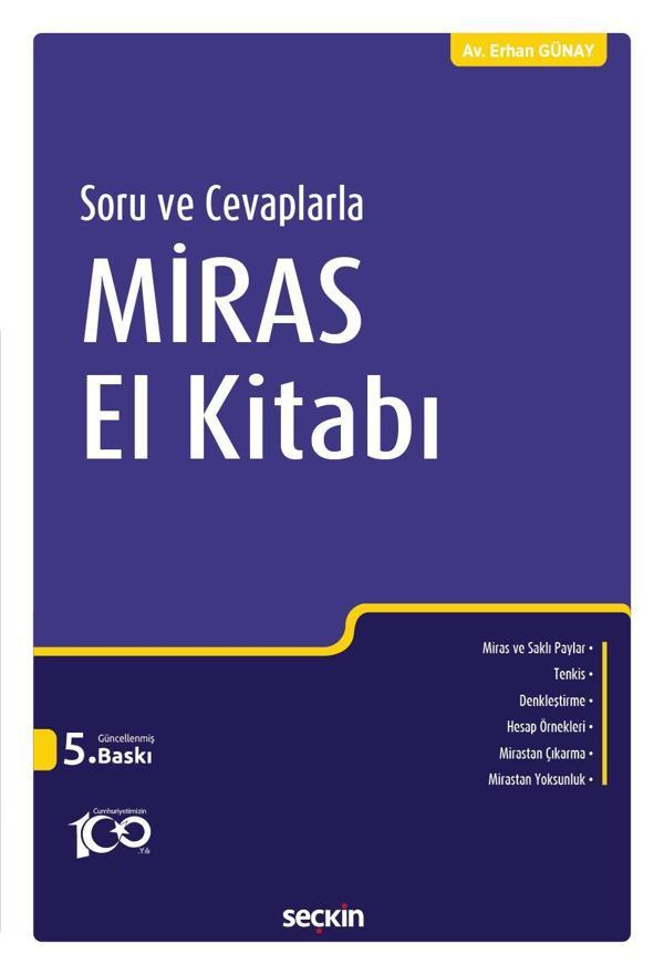 Miras El Kitabı - Seçkin Yayıncılık - Image 1