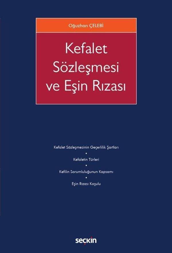 Kefalet Sözleşmesi ve Eşin Rızası - Seçkin Yayıncılık - Image 1