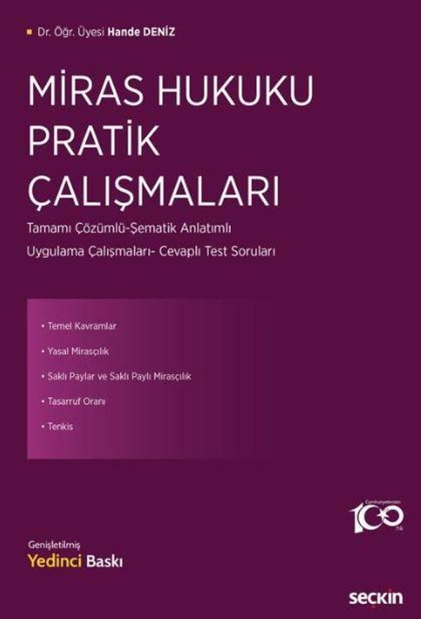 Miras Hukuku Pratik Çalışmaları - Seçkin Yayıncılık - Image 1