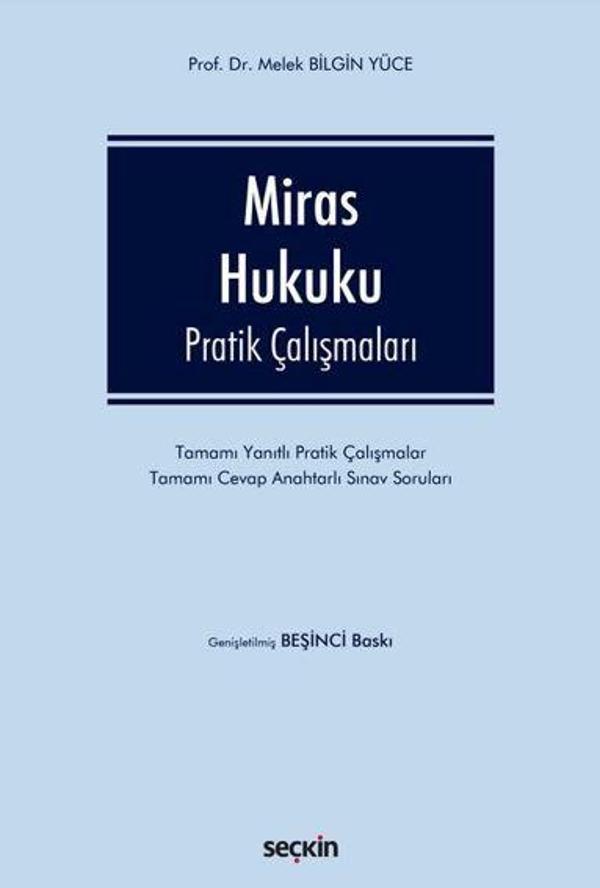 Miras Hukuku Pratik Çalışmaları - Seçkin Yayıncılık - Image 1