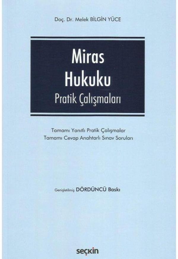 Miras Hukuku Pratik Çalışmaları - Seçkin Yayıncılık - Image 1