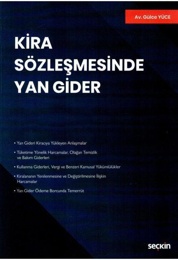 Kira Sözleşmesinde Yan Gider - Seçkin Yayıncılık - Image 1