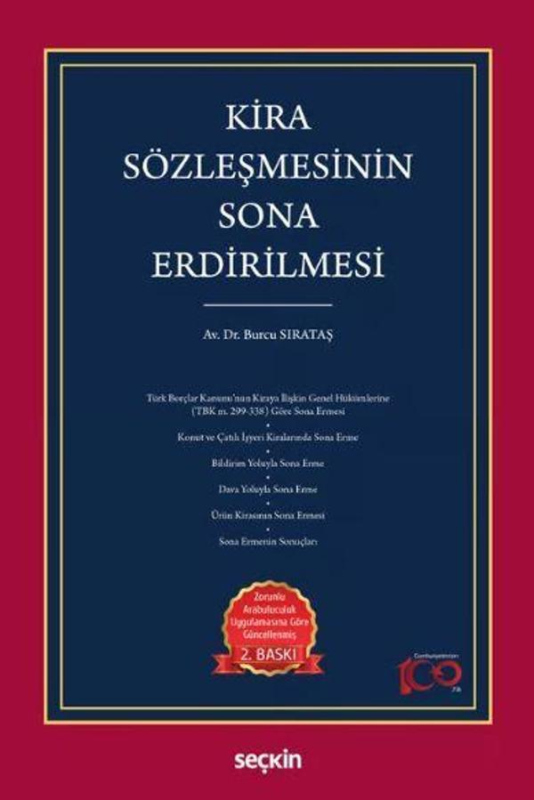Kira Sözleşmesinin Sona Erdirilmesi - Seçkin Yayıncılık - Image 1