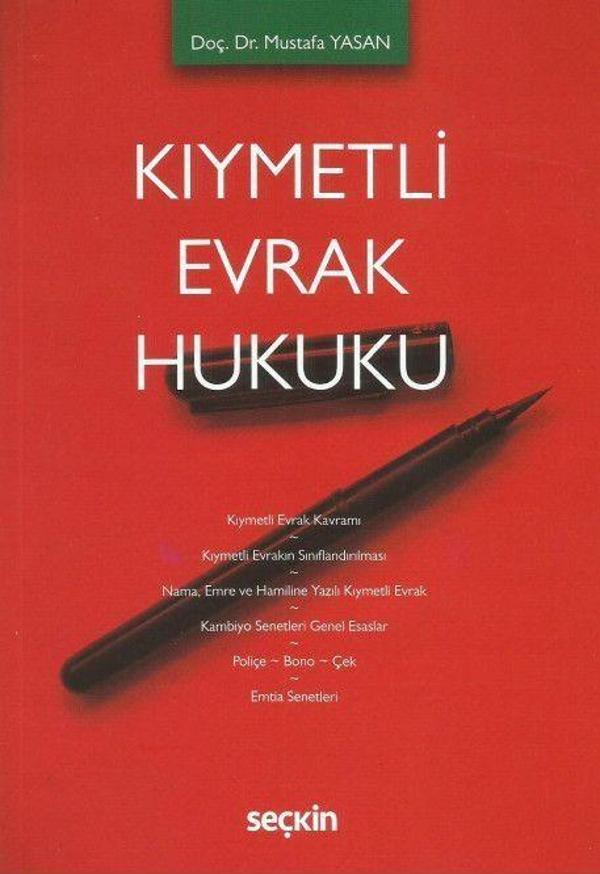 Kıymetli Evrak Hukuku - Seçkin Yayıncılık - Image 1