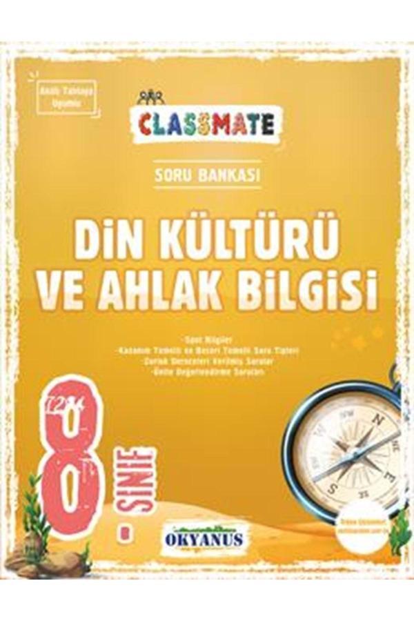 Okyanus 8. Sınıf Classmate Din Kültürü Ve Ahlak Bilgisi Soru Bankası - Okyanus Yayıncılık - Okyanus Eğitim - Image 1