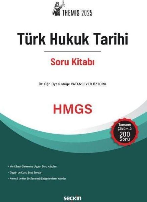 Themis – Türk Hukuk Tarihi Soru Kitabı - Seçkin Yayıncılık - Image 1