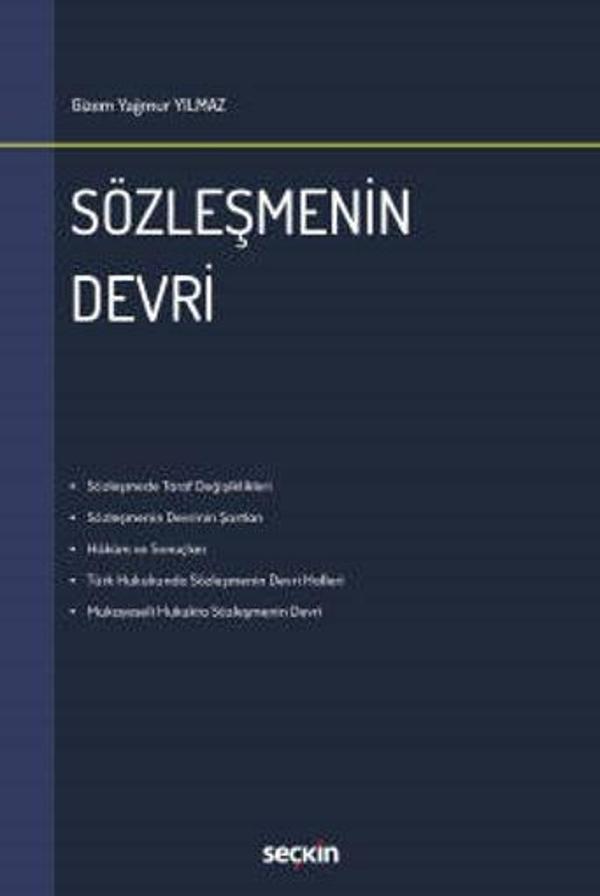 Seçkin Yayıncılık Sözleşmenin Devri - Seçkin Yayıncılık - Image 1