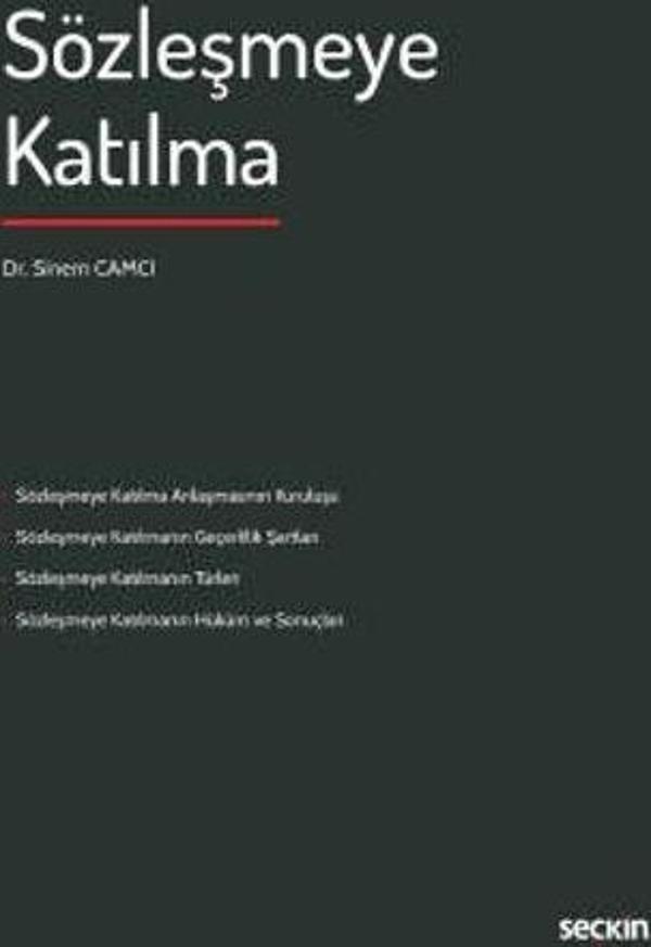 Sözleşmeye Katılma - Seçkin Yayıncılık - Image 1