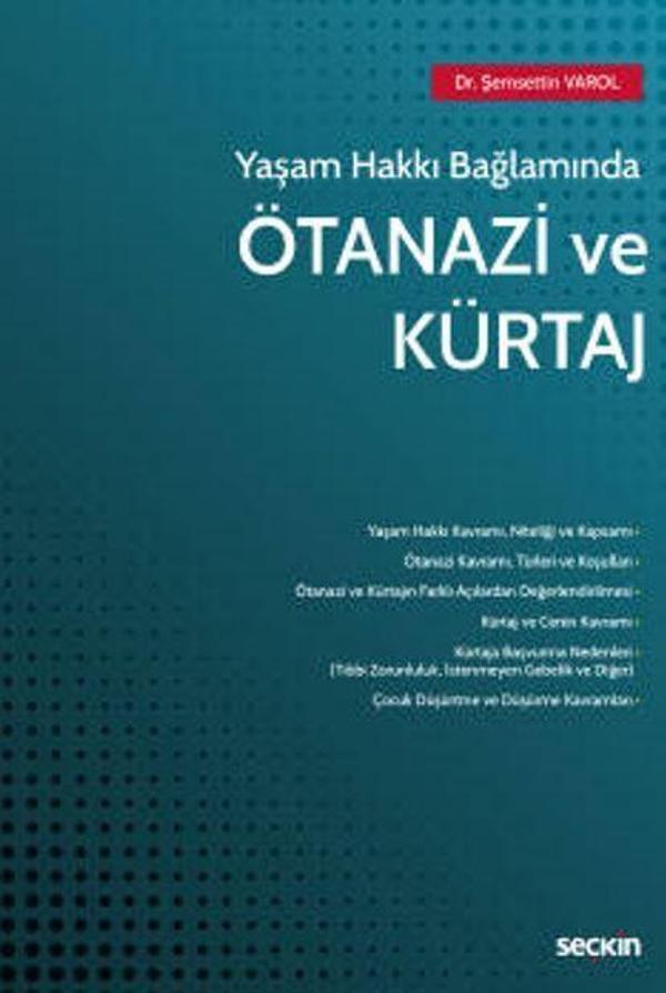 Ötanazi ve Kürtaj - Seçkin Yayıncılık - Image 1