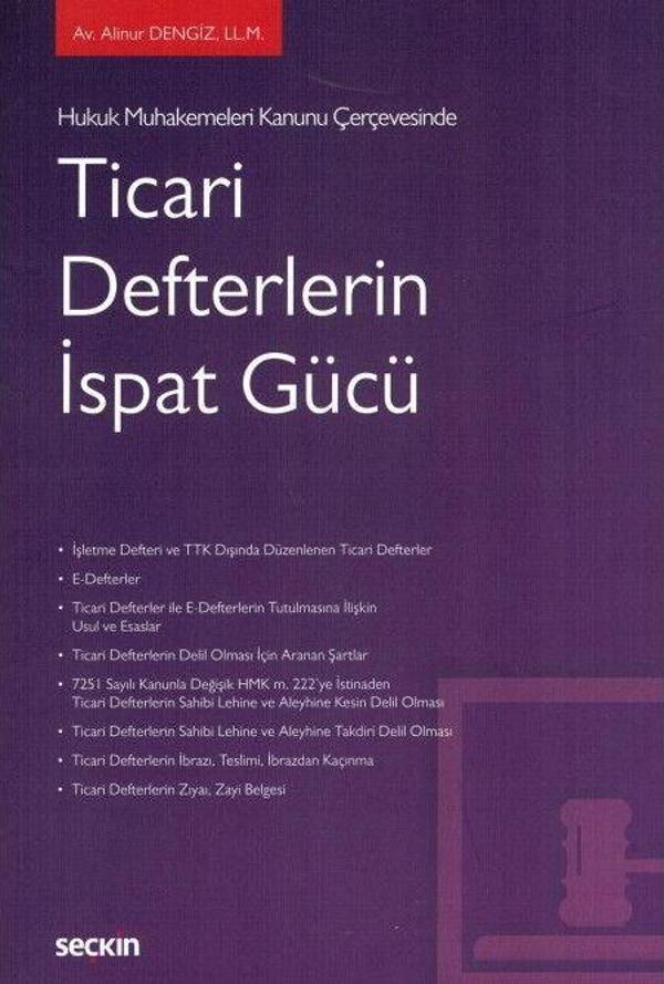 Ticari Defterlerin İspat Gücü - Seçkin Yayıncılık - Image 1
