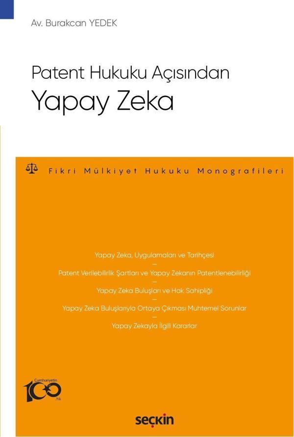 Patent Hukuku Açısından Yapay Zeka - Seçkin Yayıncılık - Image 1