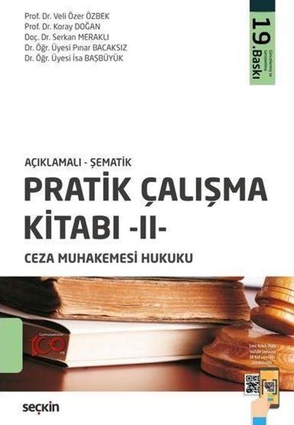 Pratik Çalışma Kitabı – II – Ceza Muhakemesi Hukuku - Seçkin Yayıncılık - Image 1