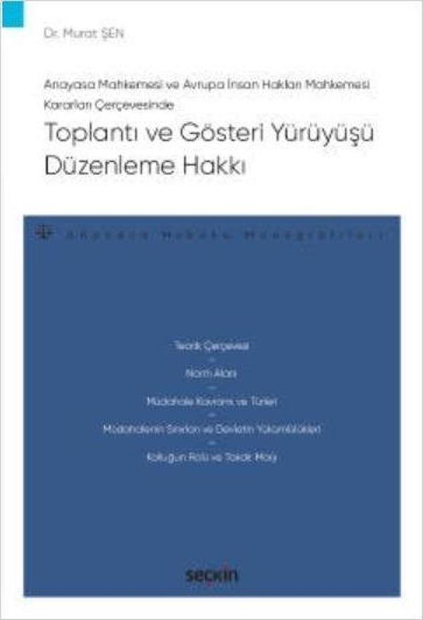 Toplantı ve Gösteri Yürüyüşü Düzenleme Hakkı - Seçkin Yayıncılık - Image 1