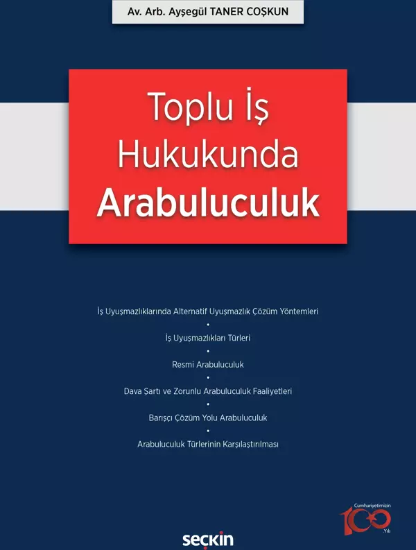 Toplu İş Hukukunda Arabuluculuk - Seçkin Yayıncılık - Image 1
