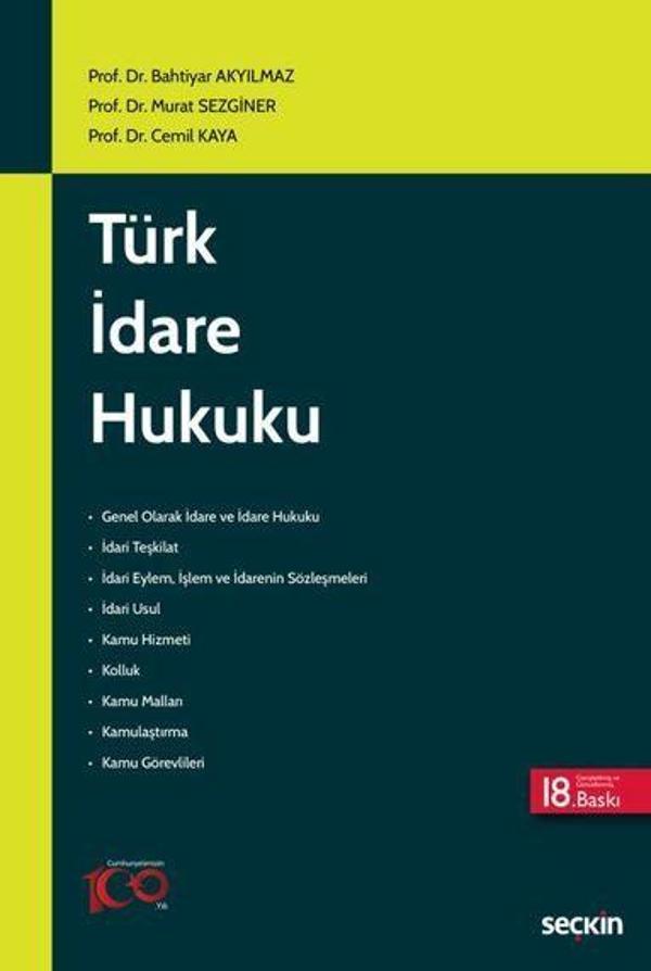 Türk İdare Hukuku - Seçkin Yayıncılık - Image 1