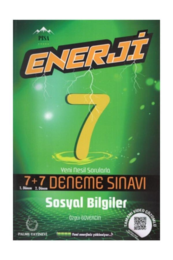 7.Sinif Enerji Sosyal Bilgiler 7+7 Deneme Sinavi - Palme Yayınları - Palme Eğitim - Image 1
