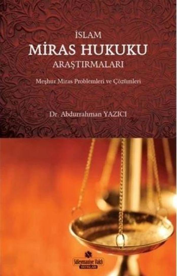 İslam Miras Hukuku Araştırmaları - Süleymaniye Vakfı Yayınları - Image 1