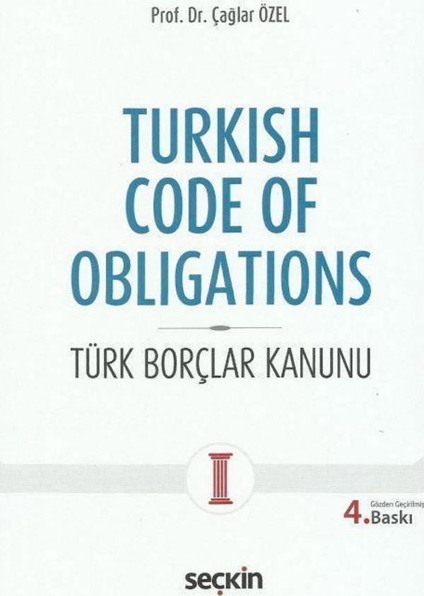 Turkish Code Of Obligations - Seçkin Yayıncılık - Image 1