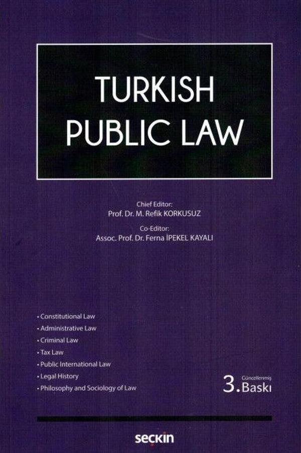 Turkish Public Law - Seçkin Yayıncılık - Image 1