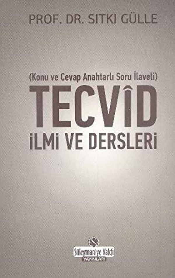 Tecvid İlmi ve Dersleri - Süleymaniye Vakfı Yayınları - Image 1
