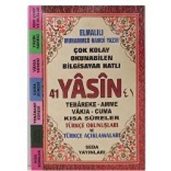 41 Yasin Tebareke - Amme - Vakıa - Cuma ve Kısa Sureler Çanta Boy (Kod:174) - Seda Yayınları - Image 1