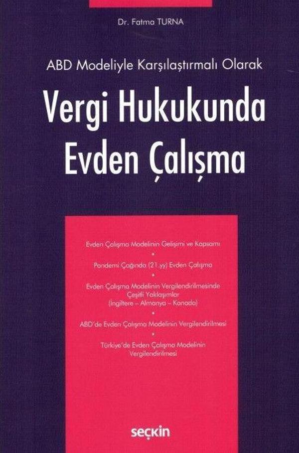 Vergi Hukukunda Evden Çalışma - Seçkin Yayıncılık - Image 1