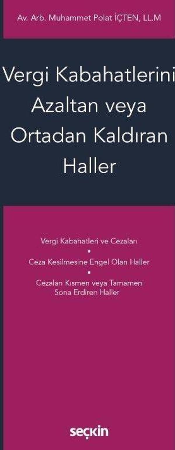 Vergi Kabahatlerini Azaltan veya Ortadan Kaldıran Haller - Seçkin Yayıncılık - Image 1