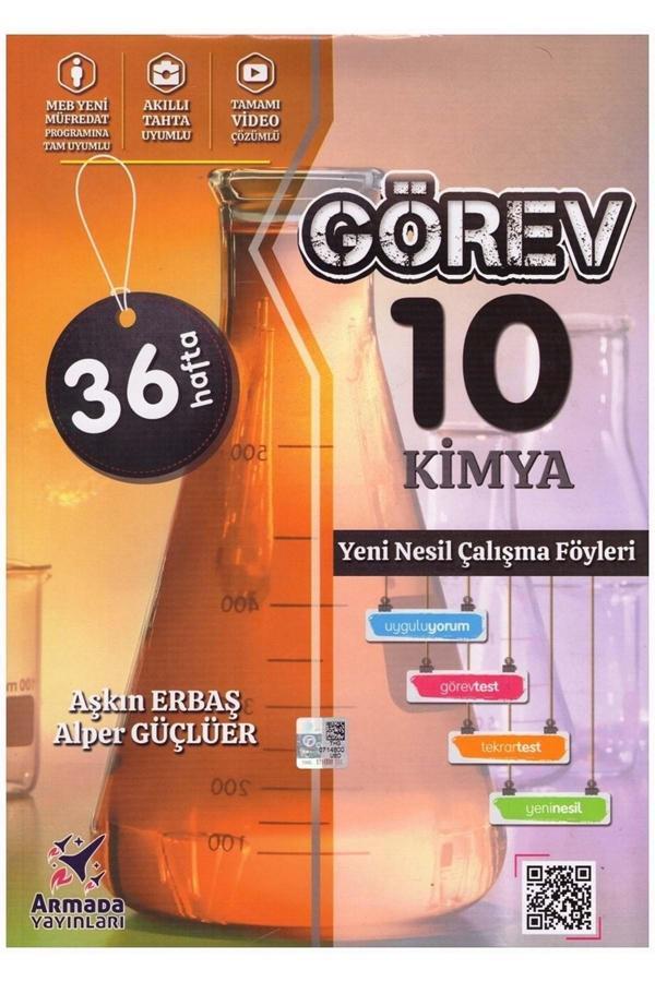 Armada 10.Sınıf Görev Kimya Çalışma Föyleri - Armada Yayınları - Armada Yayınları - Image 1