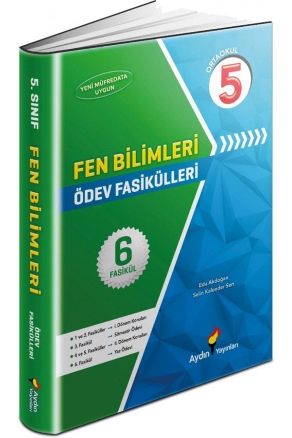5.Sınıf Fen Bilimleri Ödev Fasikülleri - Aydın Yayınları - Aydın Yayınları - Image 1