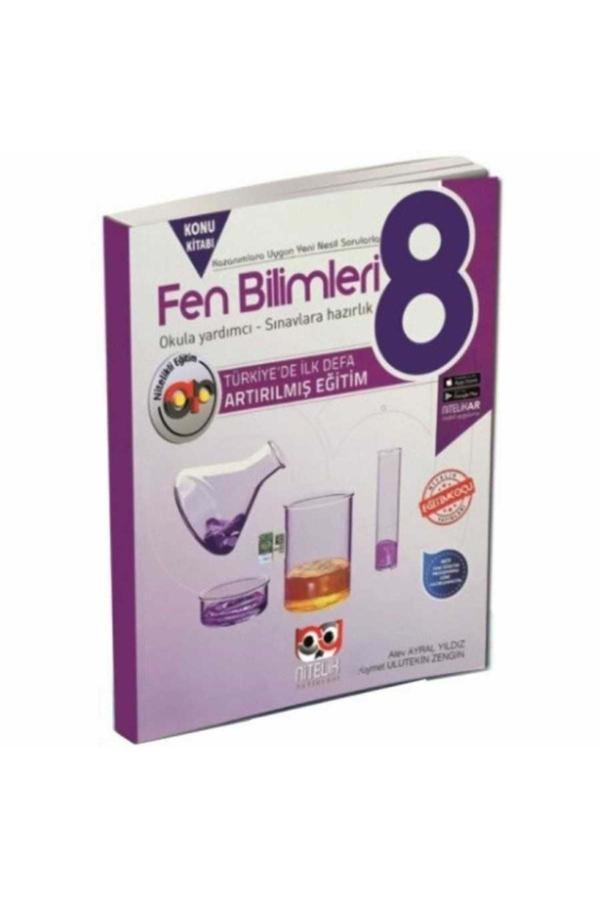 Nitelik 8. Sınıf Lgs Fen Bilimleri Artırılmış Konu Kitabı -  - Nitelik Yayınları - Image 1