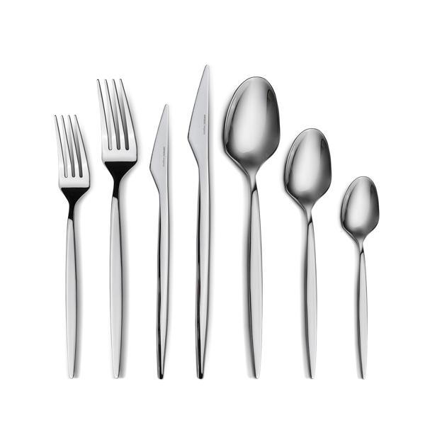 Karaca Elegance New Thor V2 Platin 12 Kişilik 84 Parça Çatal Kaşık Bıçak Takımı - Image 1