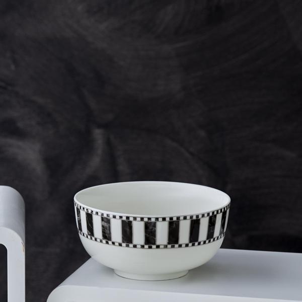 Karaca Damalı Noodle Porselen Kase 14 cm - Image 1