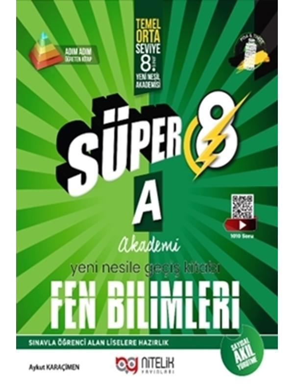 NİTELİK YAYINLARI 8.SINIF YENİ NESİL SÜPER FEN BİLİMLERİ (A) - Nitelik Yayınları - Image 1
