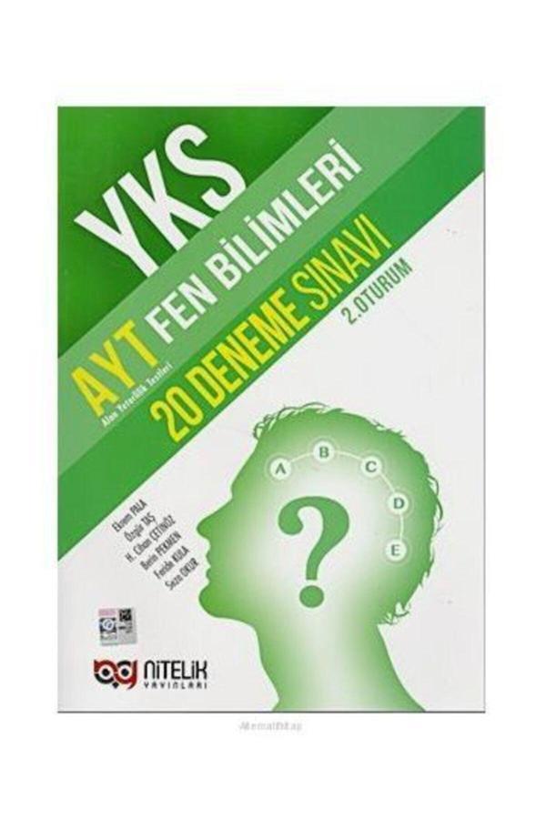 Nitelik Yks Ayt Fen Bilimleri 20 Deneme Sınavı 2.Oturum -  - Nitelik Yayınları - Image 1