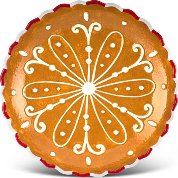 Karaca New Year Yılbaşı Gingerbread Servis Tabağı 30 Cm - Image 1