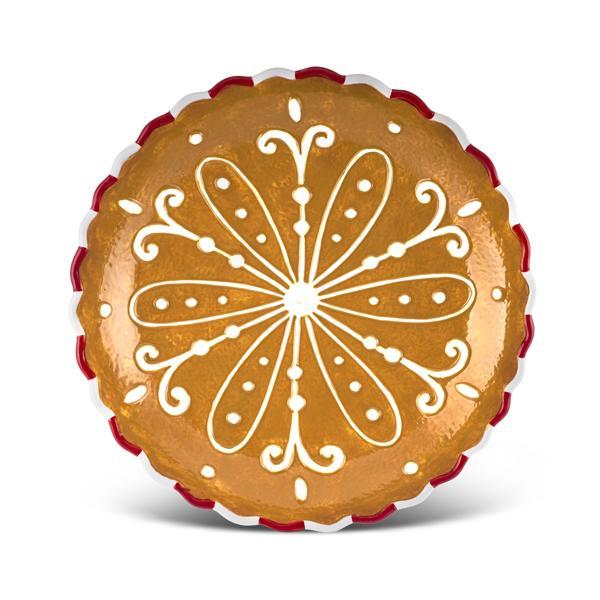 Karaca New Year Yılbaşı Gingerbread Servis Tabağı 30 Cm - Image 1