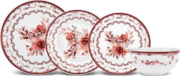 Karaca Forever Bone Blume 24 Parça 6 Kişilik Yemek Takımı - Image 1